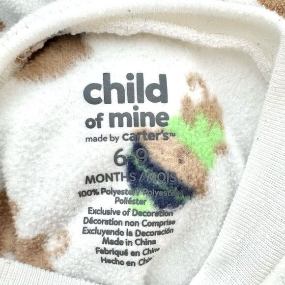 Carter’s Child of Mine Fleece Footed Pajamas (2 Pairs) - Picture 12 of 13